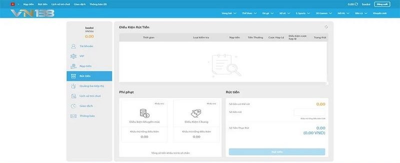 Hướng dẫn chi tiết cách rút tiền Vn138 nhanh chóng